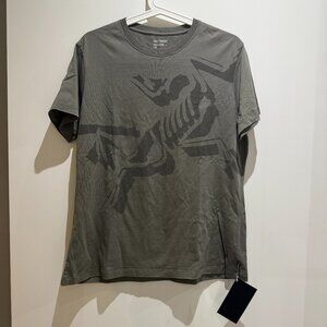 Arc'teryx Bird Cotton T-Shirt WOMENS Forage Large NWT